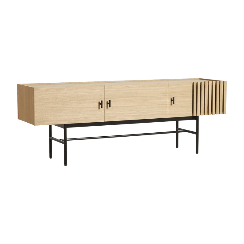 Meuble TV en chêne design 150 cm Array - Woud