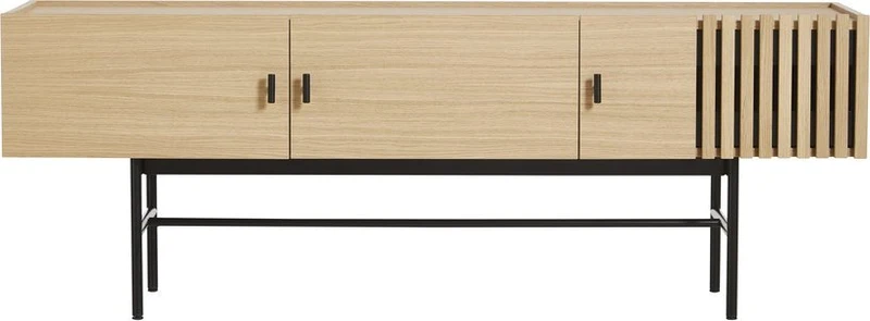 Meuble TV en chêne design 150 cm Array - Woud