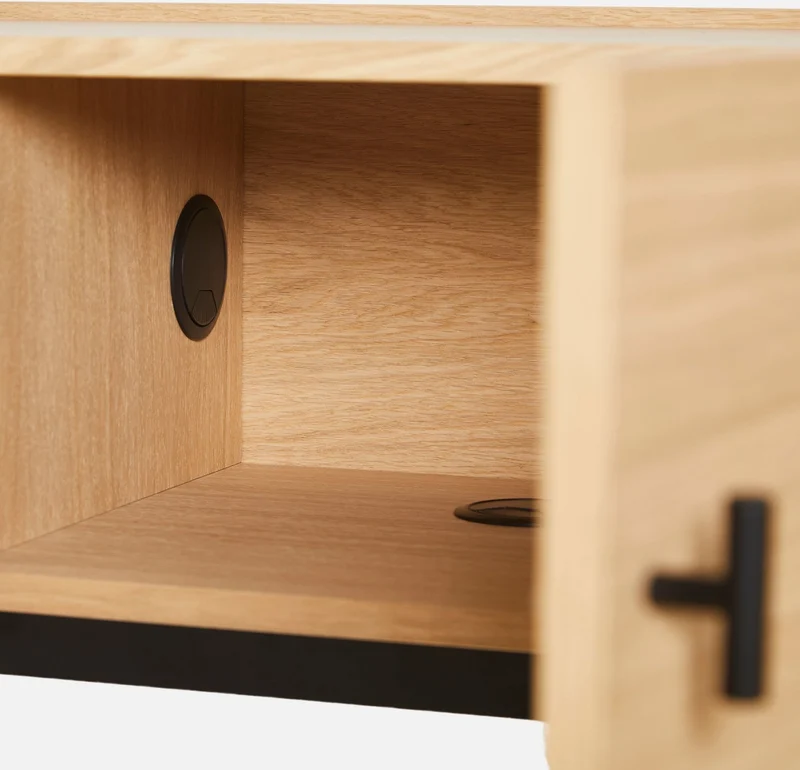 Meuble TV en chêne design 150 cm Array - Woud