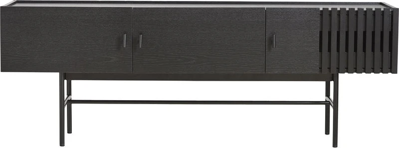 Meuble tv en chêne teinté 150 cm Array - Woud