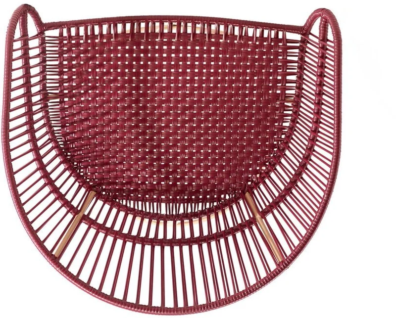 Fauteuil en acier violet Circo - Ames