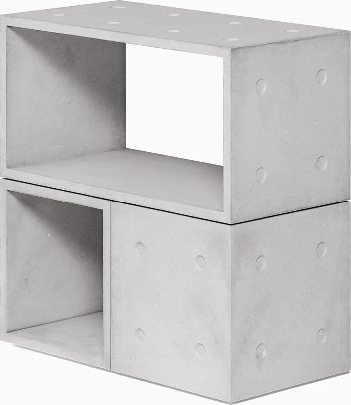 3 modules de rangement 2M + 1L Dice - Lyon Béton