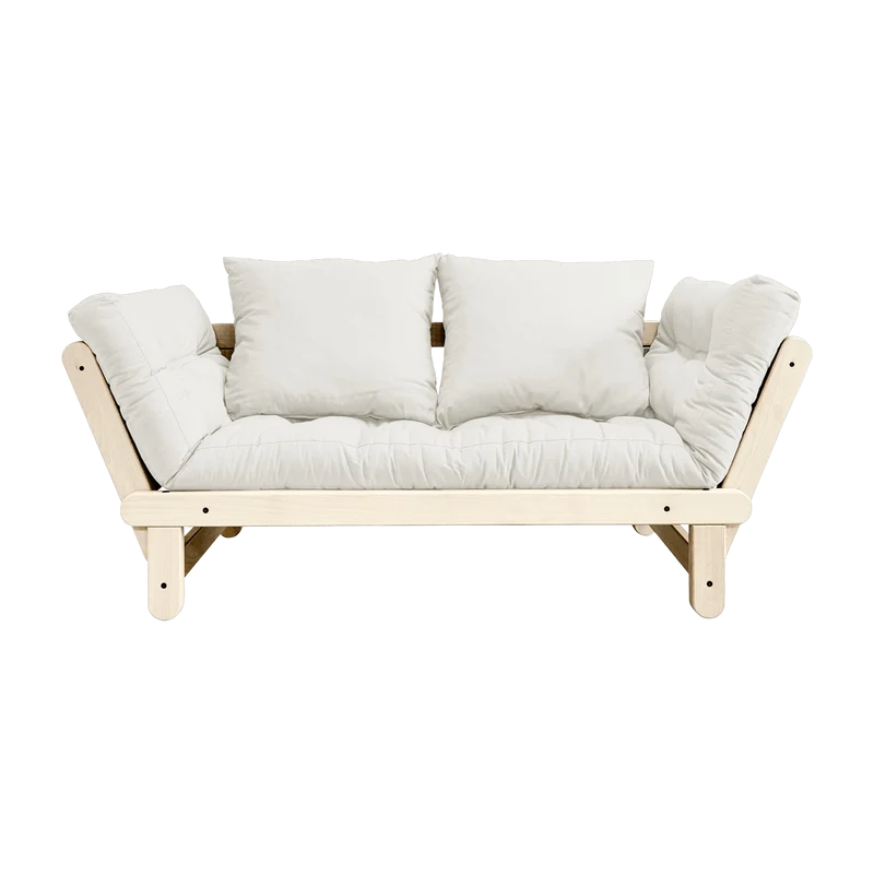 Canapé convertible 2 places naturel Beat - Karup Design