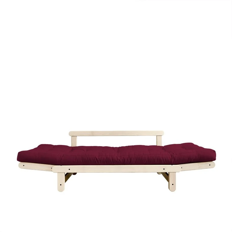 Canapé convertible 2 places bordeaux Beat - Karup Design