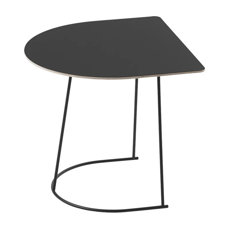 Demie table basse noire Airy - Muuto