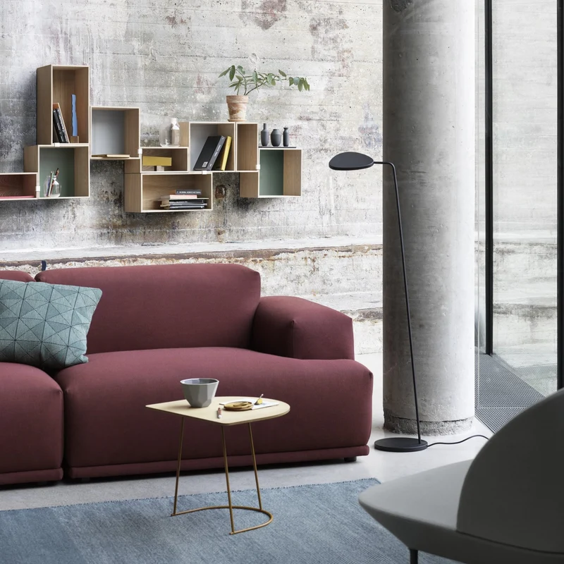 Demie table basse noire Airy - Muuto