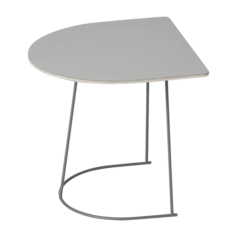 Demie table basse grise 88 cm Airy - Muuto