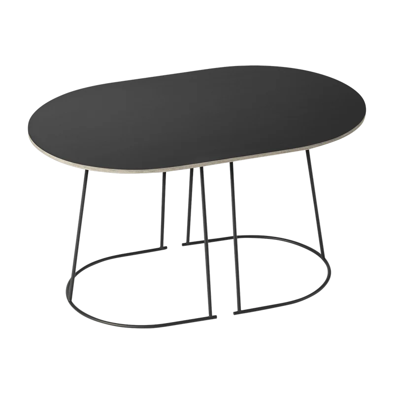 Table basse noire 68 cm Airy - Muuto
