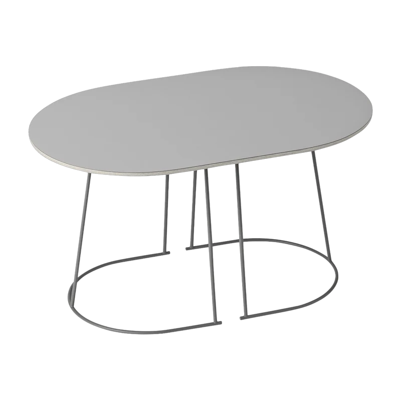 Table basse grise 68 cm Airy - Muuto