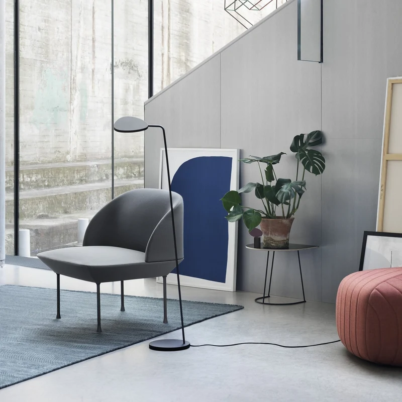Table basse noire 120 cm Airy - Muuto