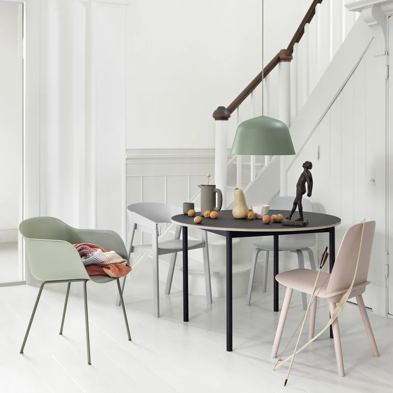 Chaise grise Nerd - Muuto