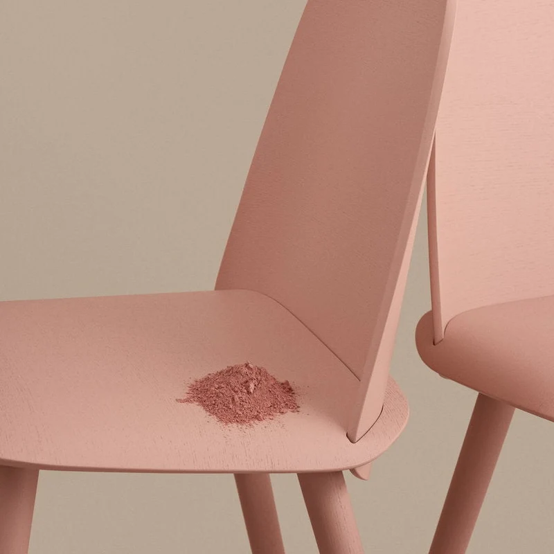 Chaise rose Nerd - Muuto