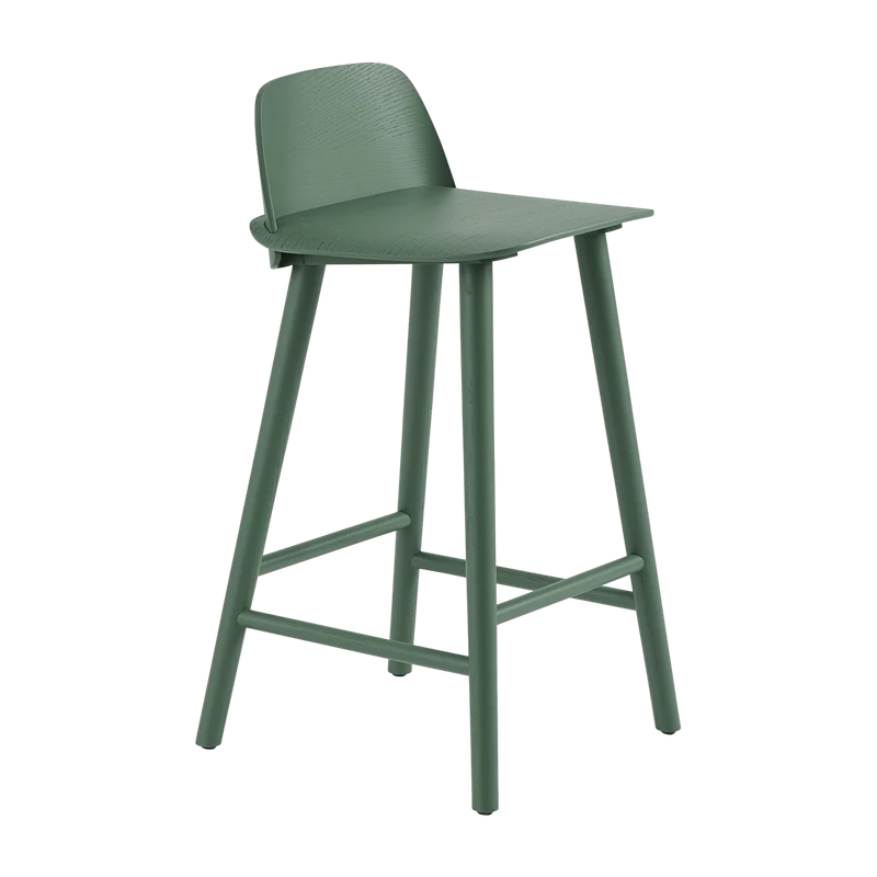 Tabouret de bar 65 cm vert Nerd - Muuto