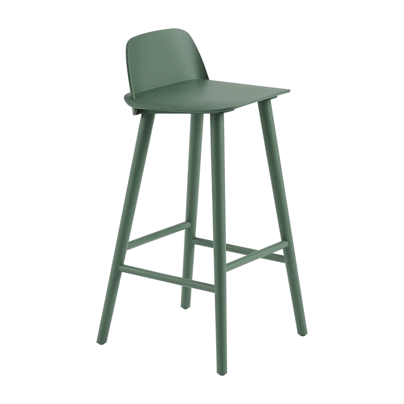 Tabouret de bar 75 cm vert Nerd - Muuto