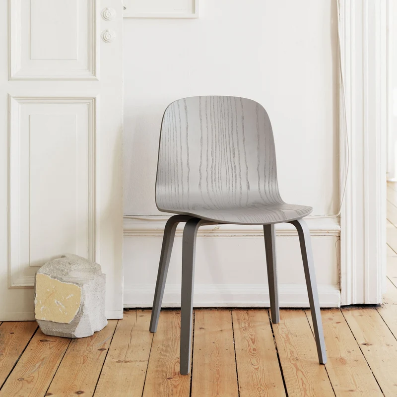 Chaise verte dusty Visu - Muuto