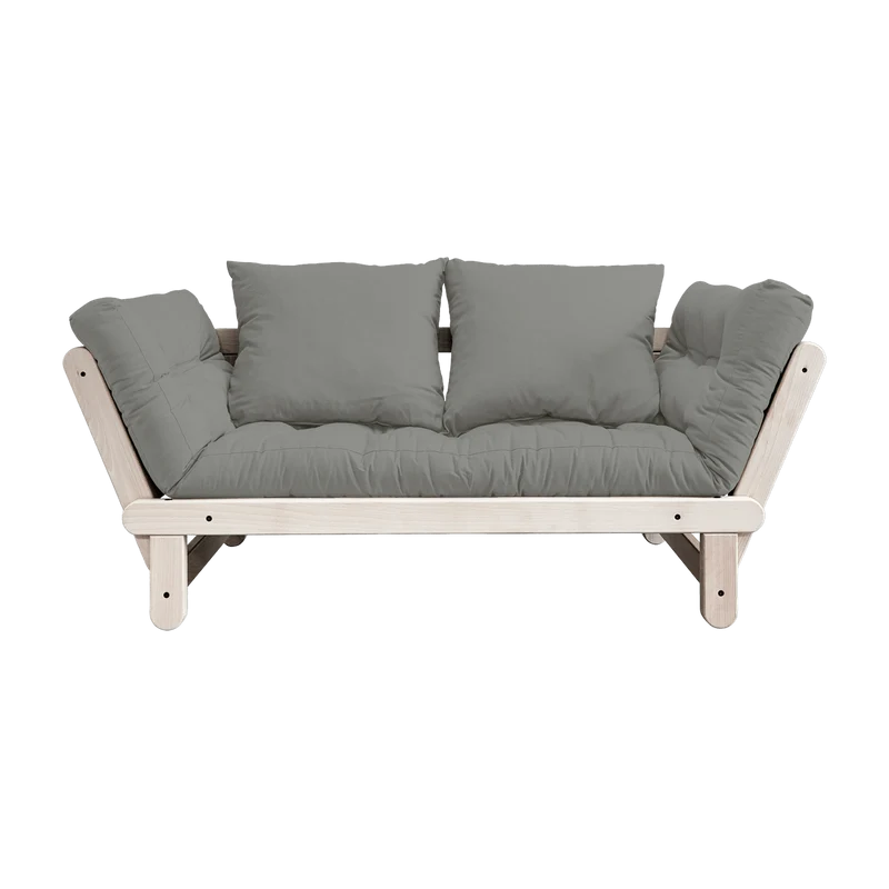 Canapé convertible 2 places gris Beat - Karup Design