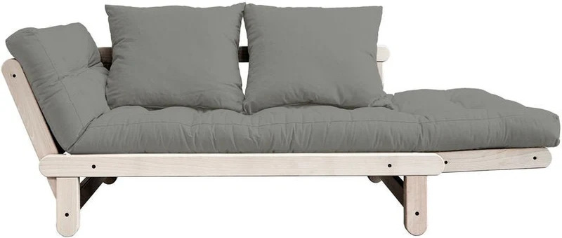 Canapé convertible 2 places gris Beat - Karup Design