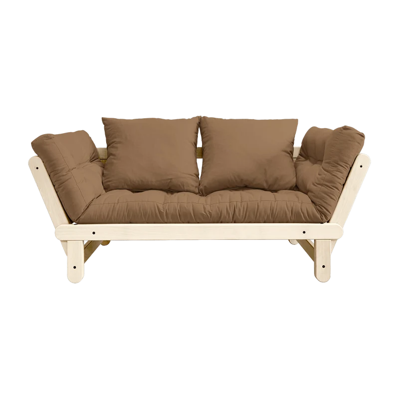 Canapé convertible 2 places mocca Beat - Karup Design