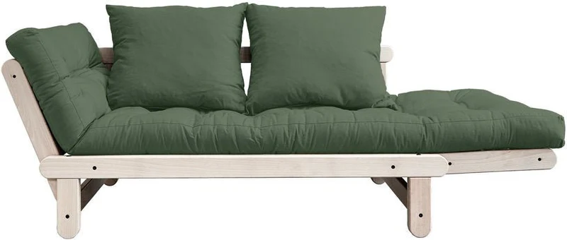 Canapé convertible 2 places vert clair Beat - Karup Design