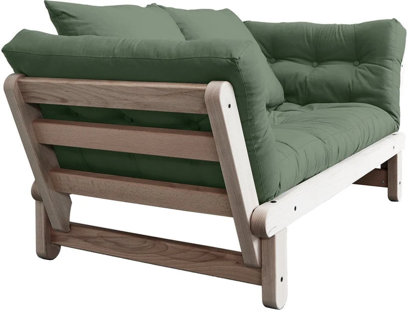 Canapé convertible 2 places vert clair Beat - Karup Design