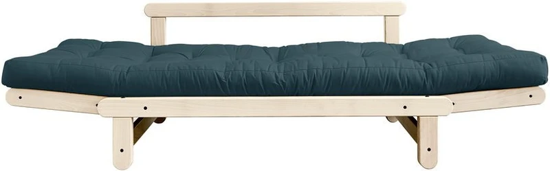 Canapé convertible 2 places bleu pétrole Beat - Karup Design