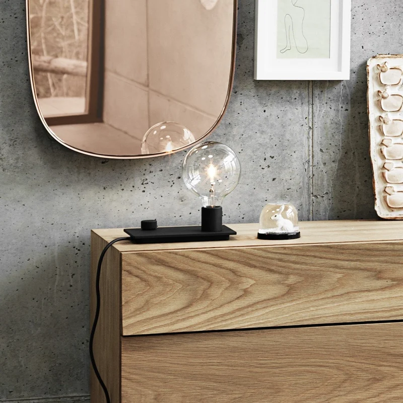 Buffet en chêne noir 180 cm Reflect - Muuto