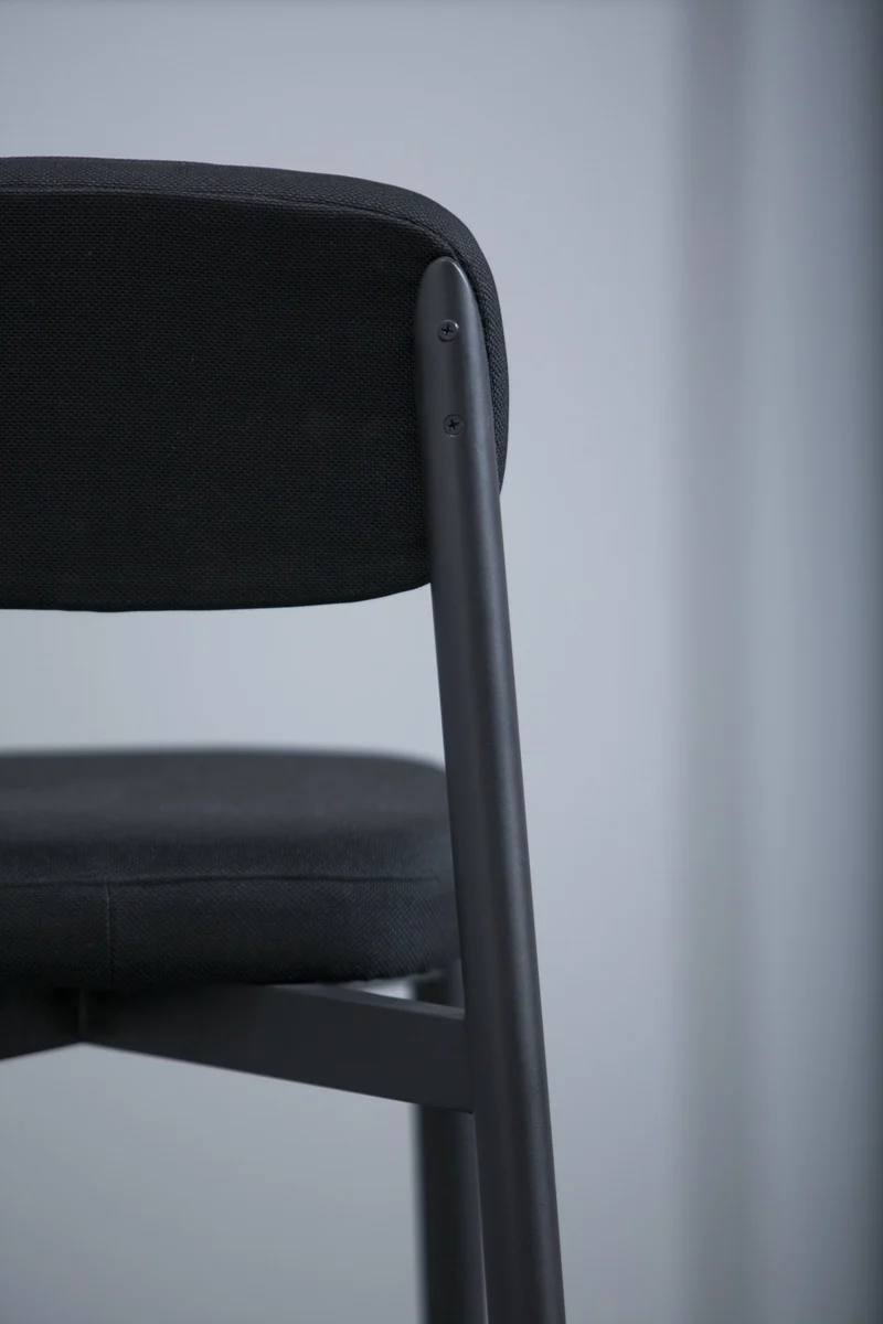 Chaise de bar noir 65 cm Résidence - Kann Design