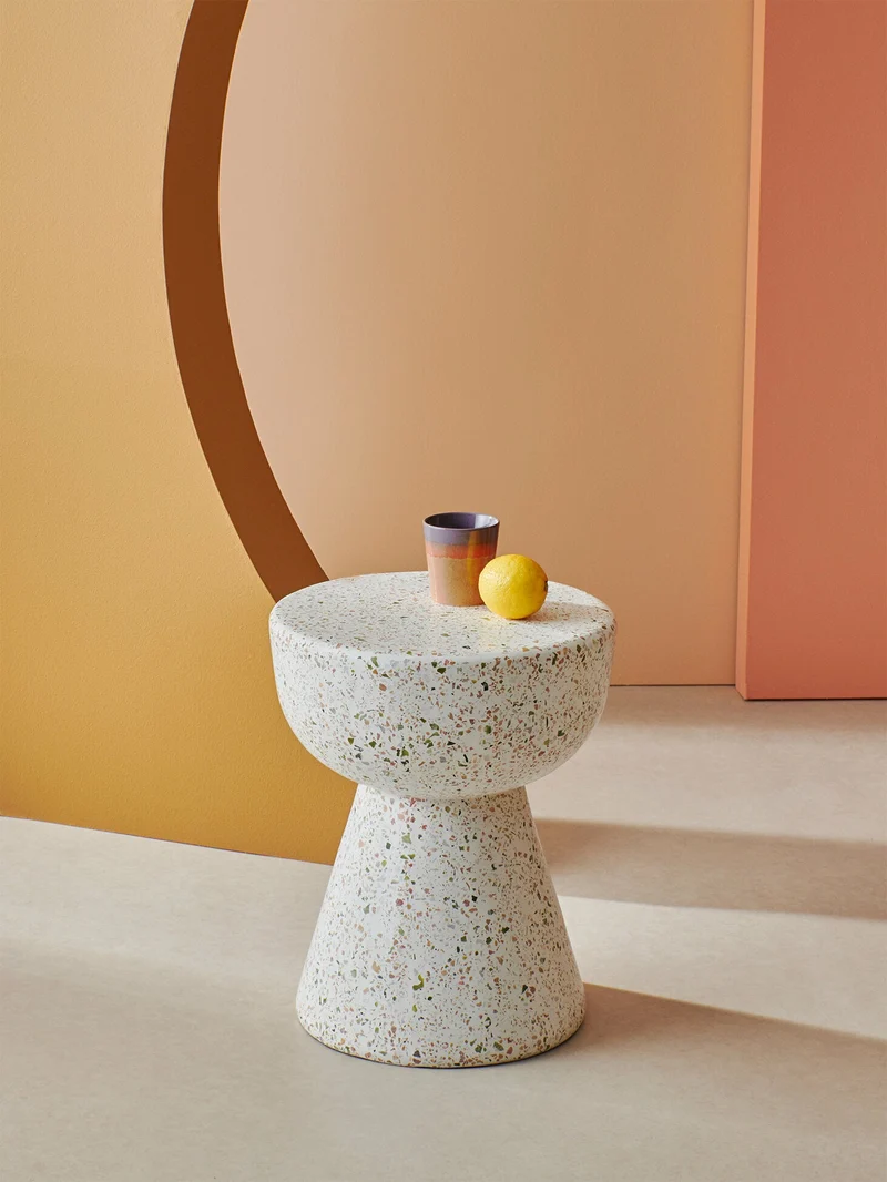 Table basse en terrazzo 44cm - HKliving