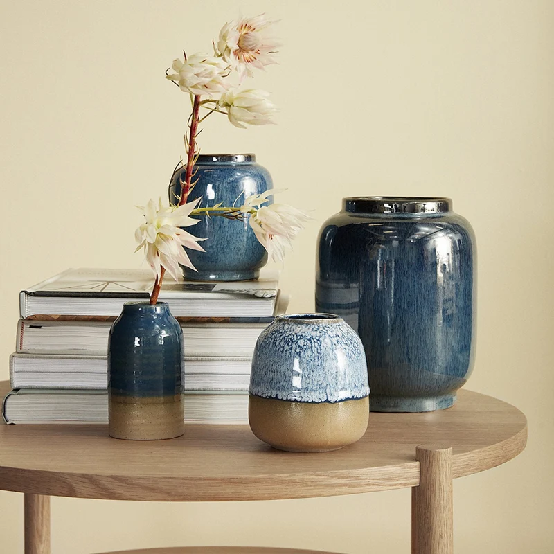 Table basse avec 2 plateaux en chêne naturel Round - Hübsch