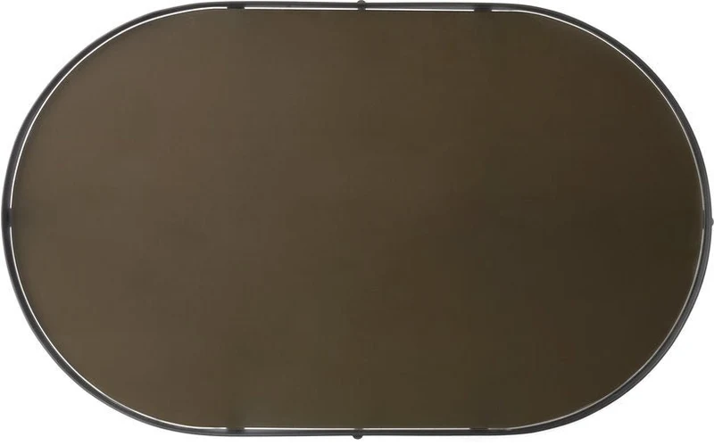 Table basse en acier marron 96 cm NoNo - Audo