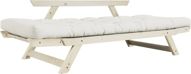 Canapé 2 places convertible écru Bebop - Karup Design