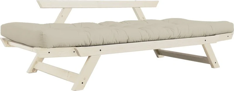 Canapé 2 places convertible beige Bebop - Karup Design