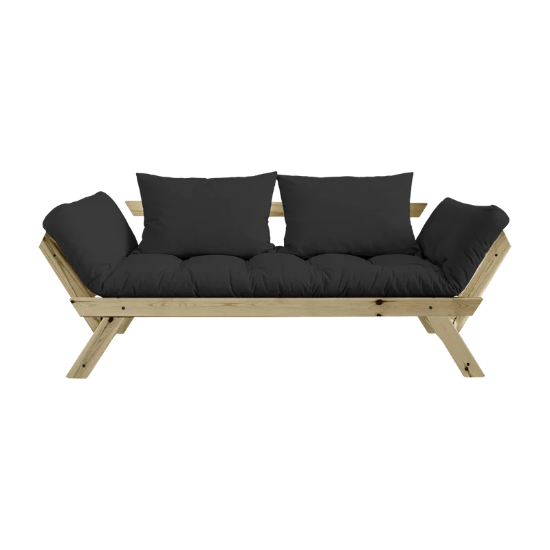 Canapé 2 place convertible anthracite Bebop - Karup Design