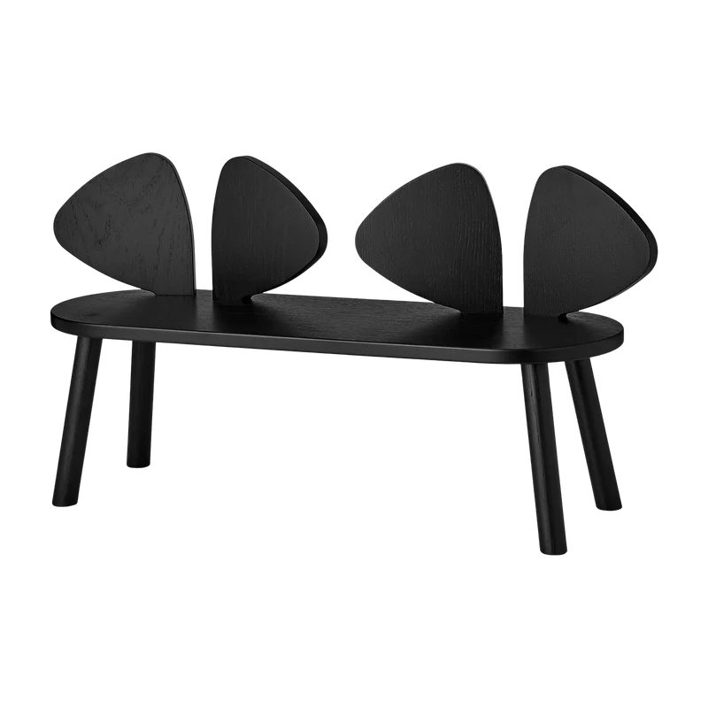 Banc en chêne noir Mouse - Nofred