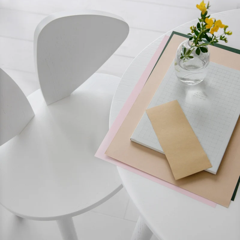 Set table et chaise en bois gris Mouse - Nofred