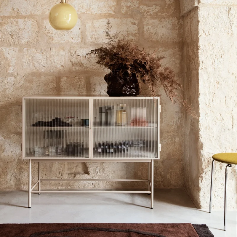 Buffet en métal beige Haze - Ferm Living