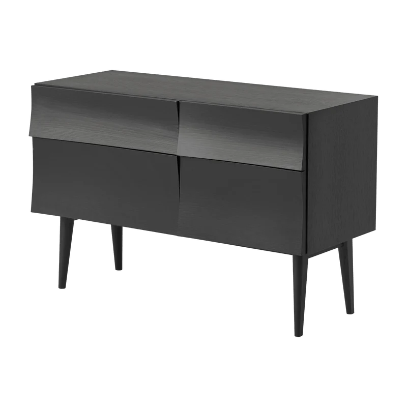 Buffet en chêne noir 105 cm Reflect - Muuto