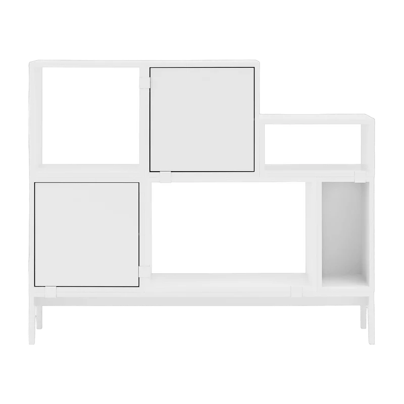 Bibliothèque blanche en chêne Stacked - Muuto
