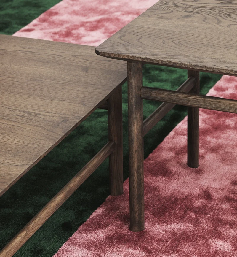 Table basse en chêne teinté M Grow Smoked oak - Normann Copenhagen