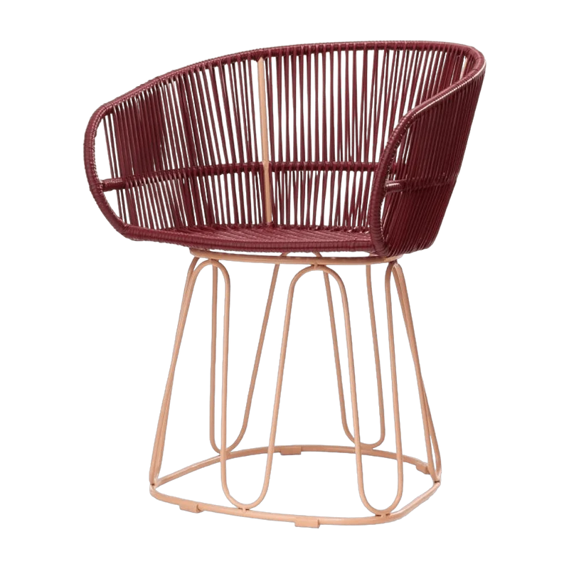 Chaise en acier violet Circo - Ames