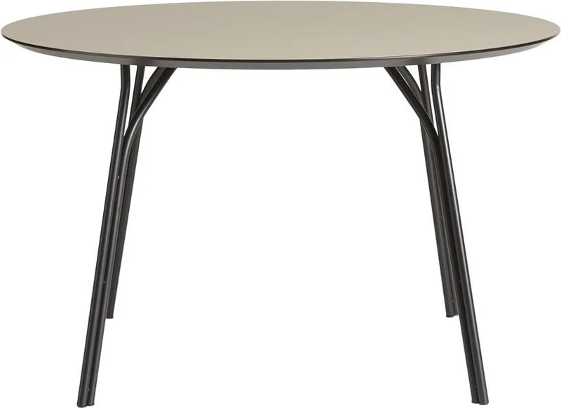 Table ronde taupe 120 cm Tree - Woud