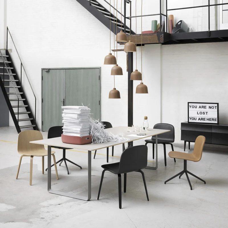Chaise vert foncé Visu - Muuto