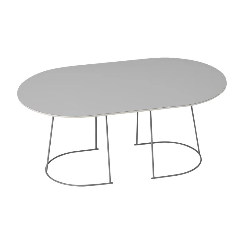 Table basse grise 88 cm Airy - Muuto