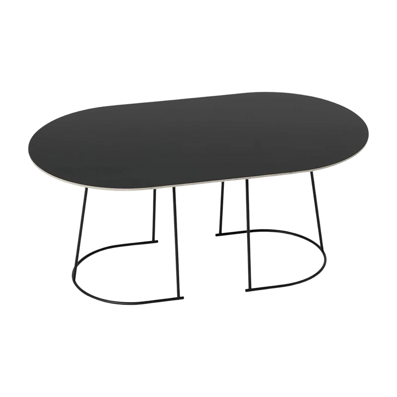 Table basse noire 88 cm Airy - Muuto