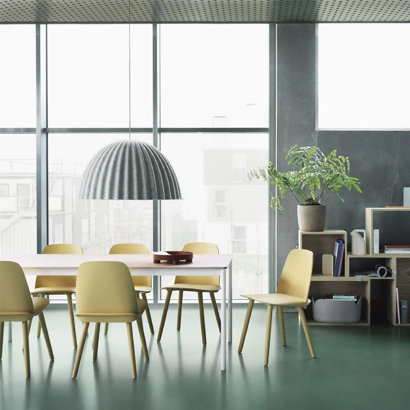 Chaise verte Nerd - Muuto