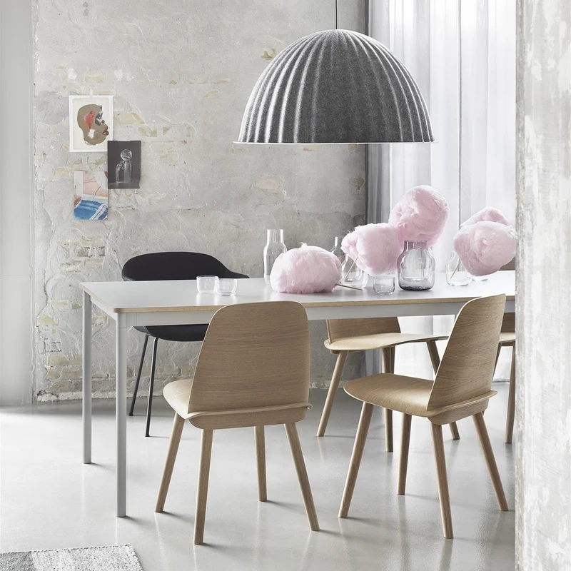 Chaise verte Nerd - Muuto