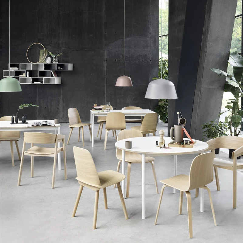Chaise verte Nerd - Muuto