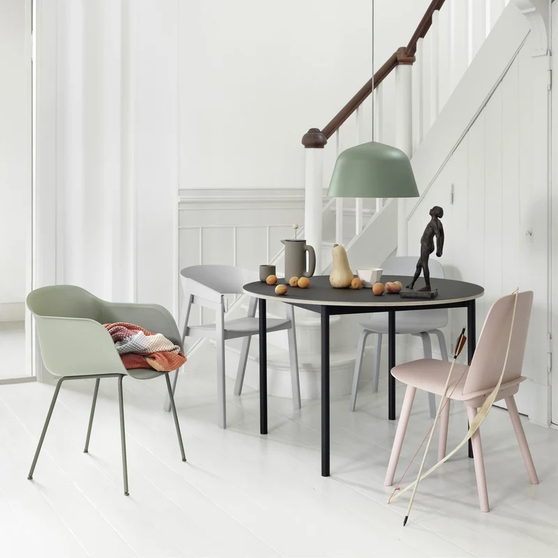 Chaise verte Nerd - Muuto