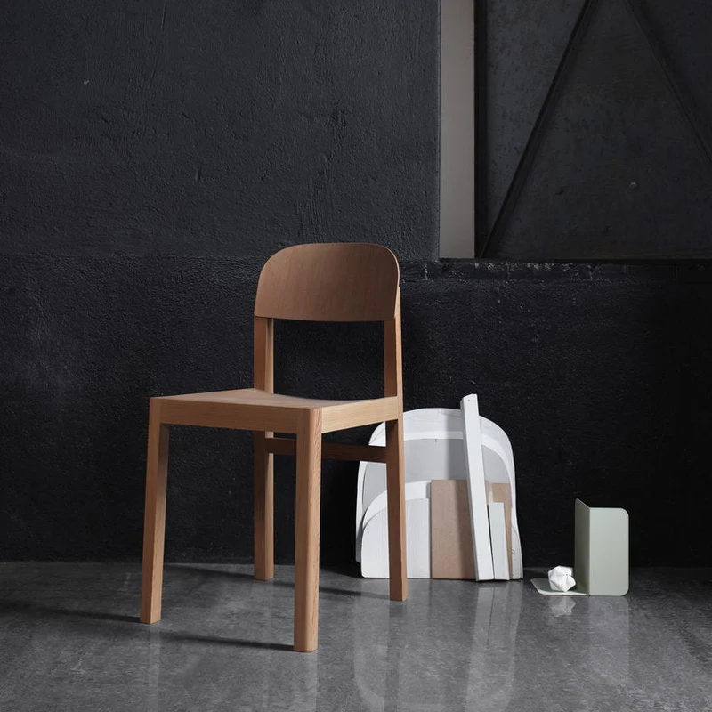 Chaise noire Workshop - Muuto