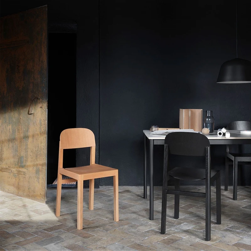 Chaise en chêne Workshop - Muuto